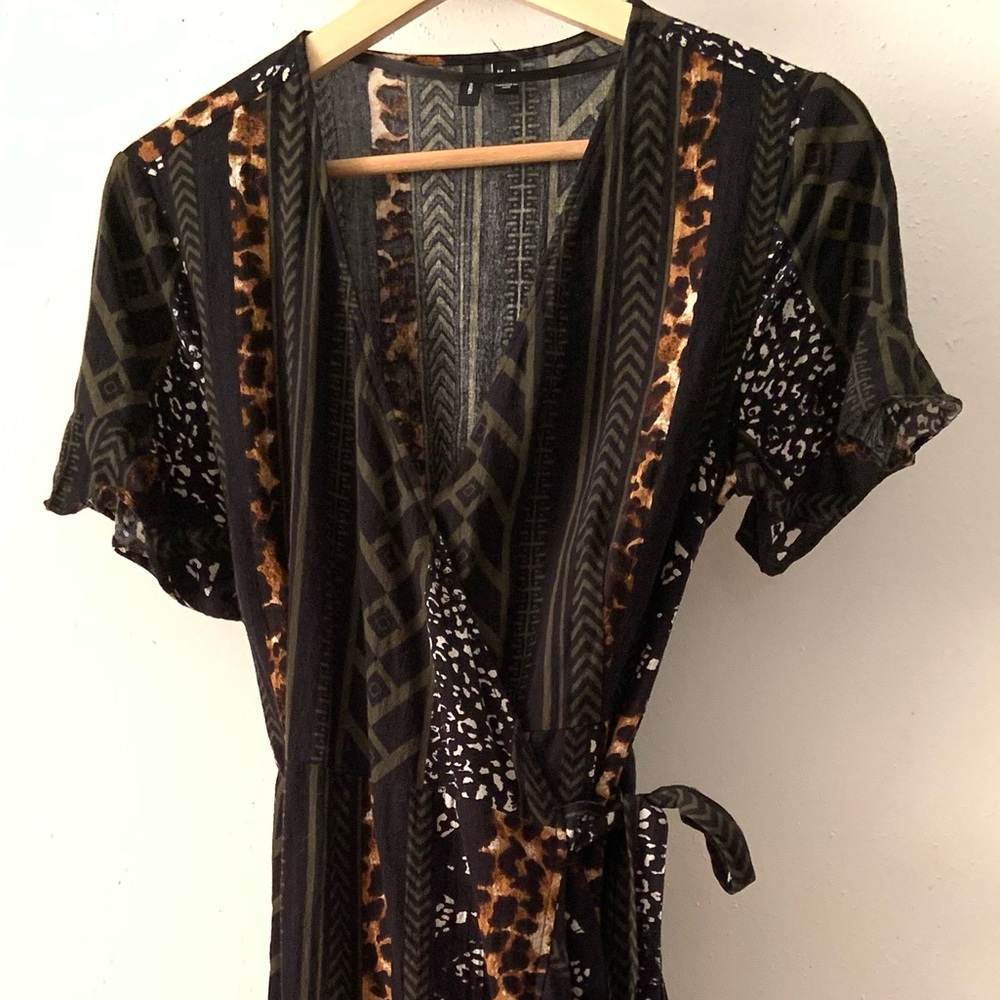 Very Moda Wrap Dress 100% Cotton NWOT. - Picture 15 of 16